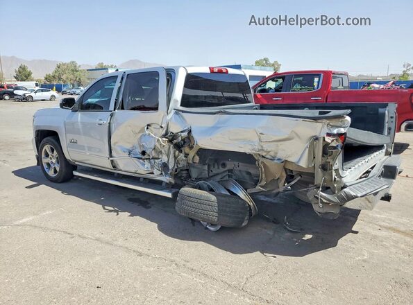 3GCPCREC1JG214456 2018 CHEVROLET SILVERADO Silver Rear left