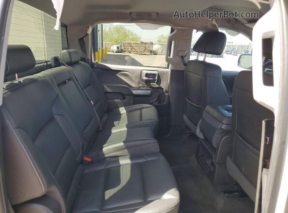 3GCPCREC1JG214456 2018 CHEVROLET SILVERADO Silver Rear seats view