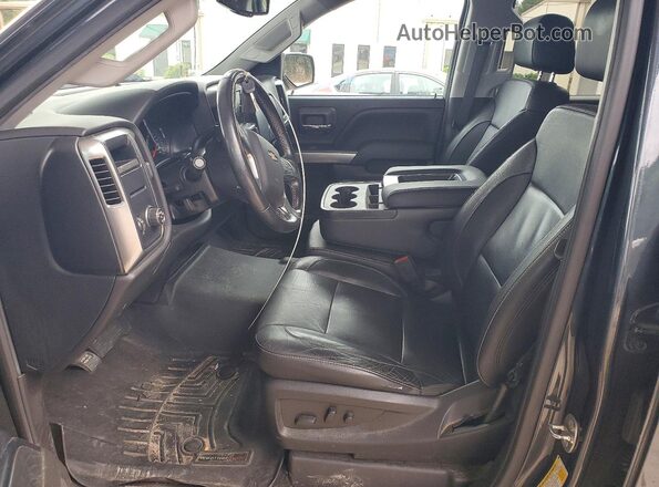 3GCPCREC1JG391976 2018 CHEVROLET SILVERADO Green წინა სალონის ხედი