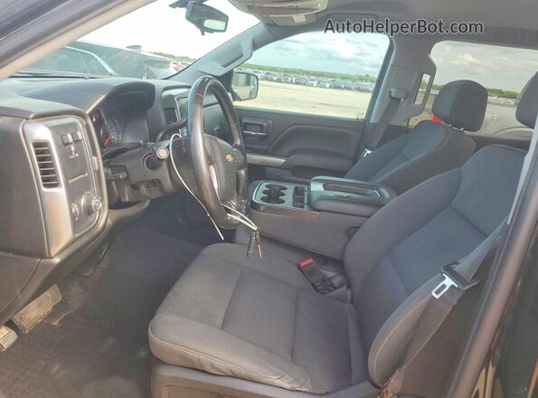 3GCPCREC1JG483539 2018 CHEVROLET SILVERADO Black Vista interior delantera