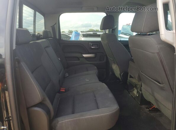 3GCPCREC1JG483539 2018 CHEVROLET SILVERADO Black Vista de los asientos traseros