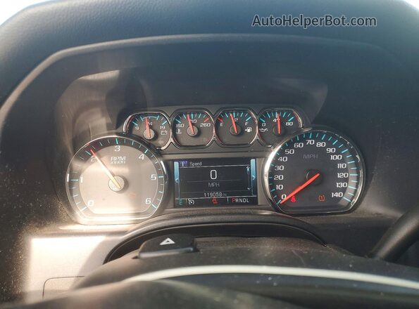 3GCPCREC1JG483539 2018 CHEVROLET SILVERADO Black Vista del cuadro de instrumentos
