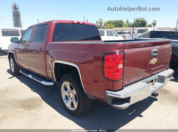 3GCPCREC2GG230139 2016 CHEVROLET SILVERADO Burgundy Rear left