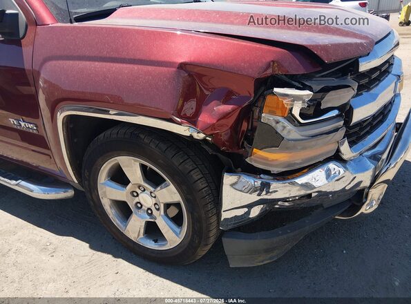 3GCPCREC2GG230139 2016 CHEVROLET SILVERADO Burgundy Rear interior view