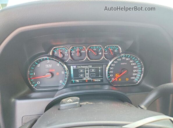 3GCPCREC2GG371289 2016 CHEVROLET SILVERADO White Սարքավորումների վահանակի տեսք