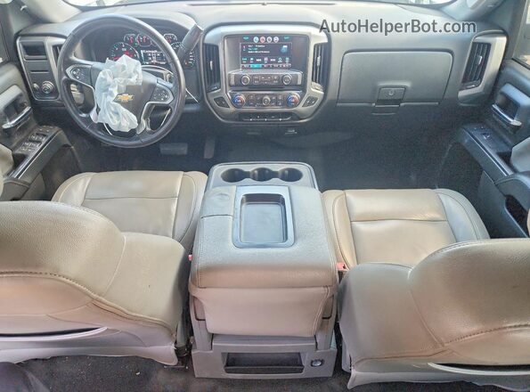 3GCPCREC2GG371289 2016 CHEVROLET SILVERADO White Առջևի վահանակի տեսք