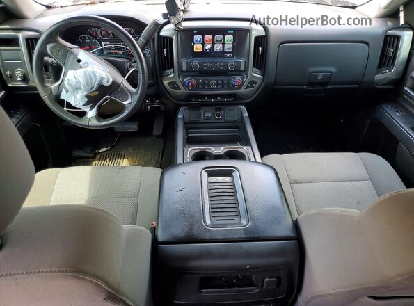 3GCPCREC2HG171773 2017 CHEVROLET SILVERADO Green Առջևի վահանակի տեսք