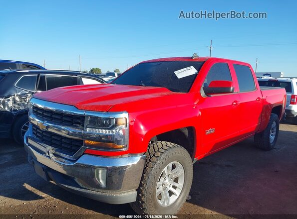 3GCPCREC2HG336303 2017 CHEVROLET SILVERADO Red Передня ліва чверть