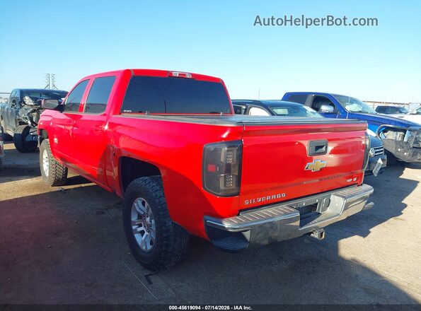 3GCPCREC2HG336303 2017 CHEVROLET SILVERADO Red Задня ліва чверть