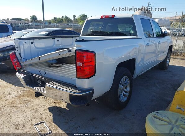 3GCPCREC2JG240581 2018 CHEVROLET SILVERADO Белый Задняя правая четверть