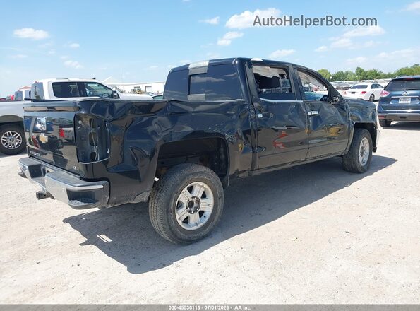 3GCPCREC2JG580653 2018 CHEVROLET SILVERADO Черный Задняя правая четверть