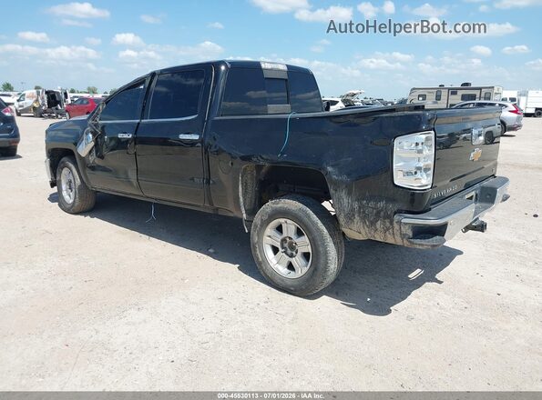 3GCPCREC2JG580653 2018 CHEVROLET SILVERADO Черный Задняя левая четверть