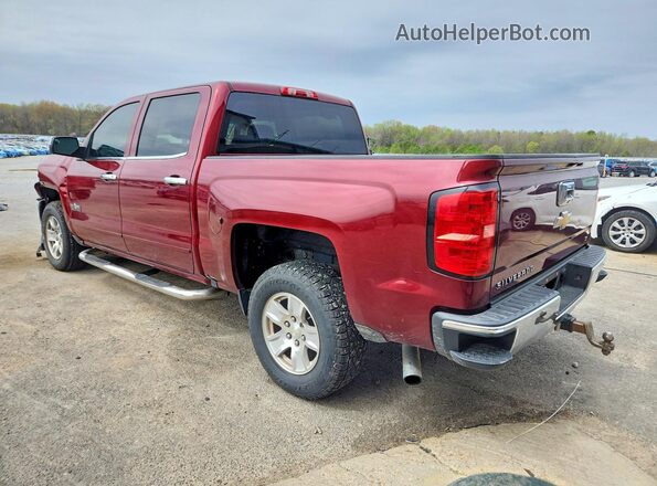 3GCPCREC3GG144810 2016 CHEVROLET SILVERADO Burgundy Trasero izquierdo