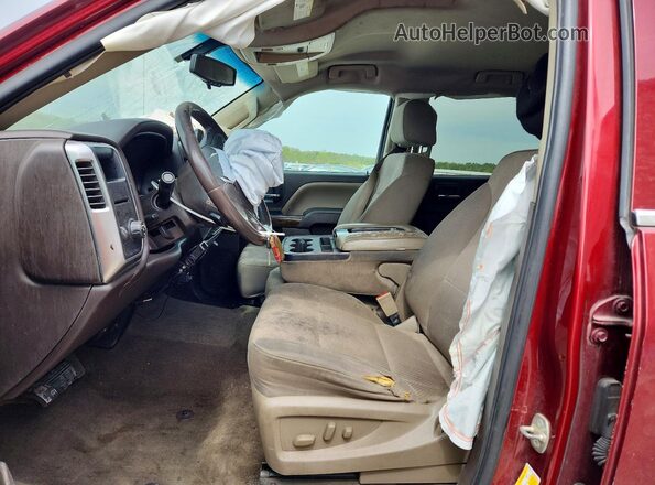 3GCPCREC3GG144810 2016 CHEVROLET SILVERADO Burgundy Vista interior delantera