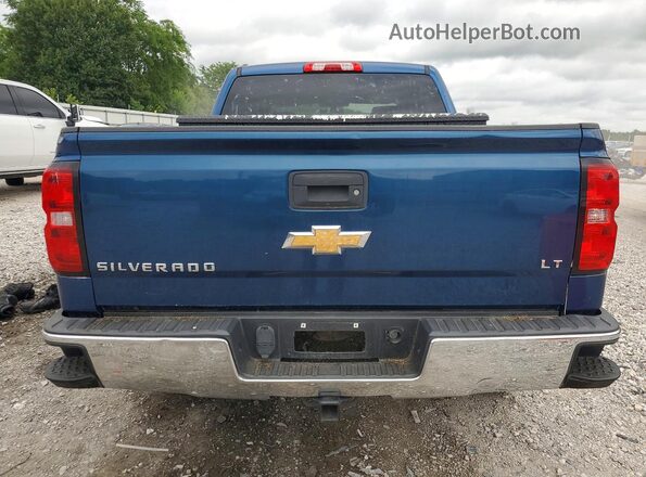 3GCPCREC3HG173421 2017 CHEVROLET SILVERADO Blue Rear view