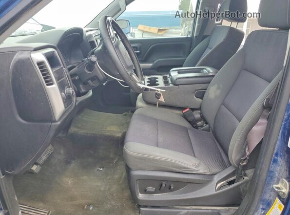 3GCPCREC3HG173421 2017 CHEVROLET SILVERADO Blue Front interior view