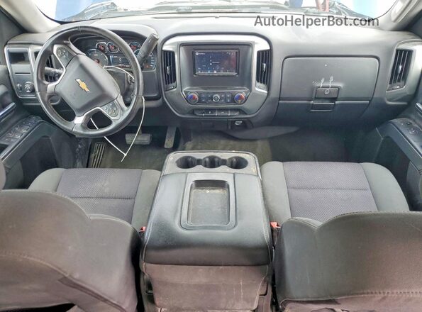 3GCPCREC3HG173421 2017 CHEVROLET SILVERADO Blue Dashboard view