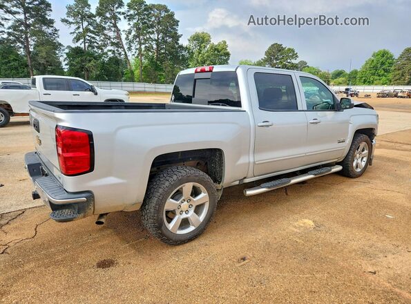 3GCPCREC3HG289749 2017 CHEVROLET SILVERADO Silver Trasero derecho