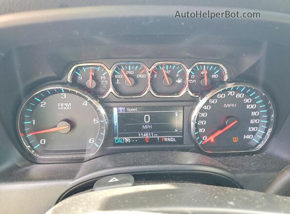 3GCPCREC3HG471984 2017 CHEVROLET SILVERADO White Սարքավորումների վահանակի տեսք