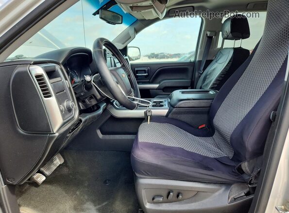 3GCPCREC3JG372166 2018 CHEVROLET SILVERADO Silver Vista interior delantera