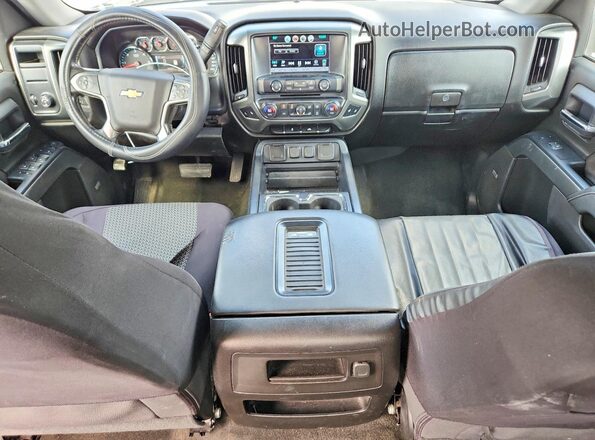 3GCPCREC3JG372166 2018 CHEVROLET SILVERADO Silver Vista del salpicadero