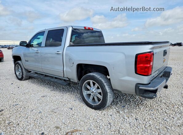 3GCPCREC3JG372166 2018 CHEVROLET SILVERADO Silver Trasero izquierdo