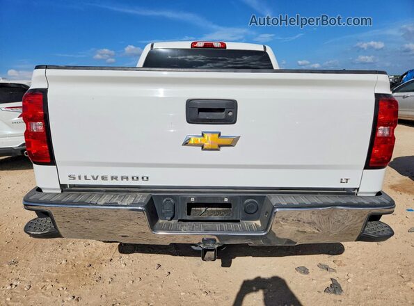 3GCPCREC3JG620240 2018 CHEVROLET SILVERADO White Հետևի տեսք