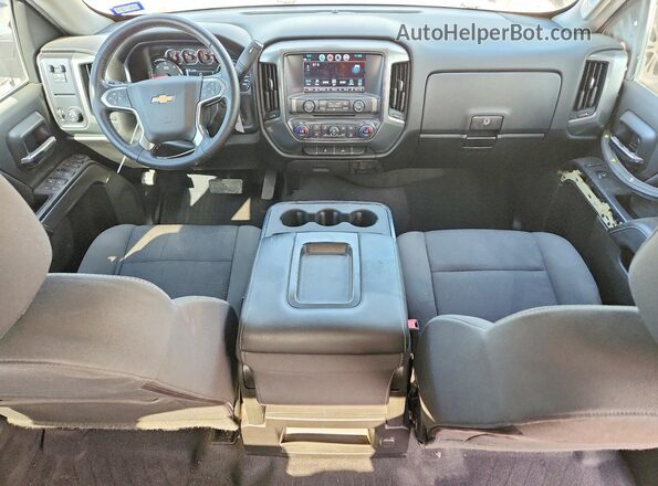 3GCPCREC3JG620240 2018 CHEVROLET SILVERADO White Առջևի վահանակի տեսք