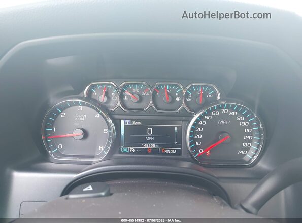 3GCPCREC4GG352257 2016 CHEVROLET SILVERADO Red Widok tylnych siedzeń