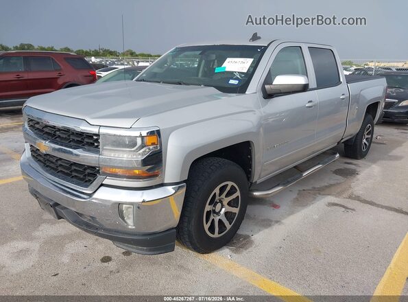3GCPCREC4HG190695 2017 CHEVROLET SILVERADO Silver წინა მარცხენა ხედი სამი მეოთხედიდან