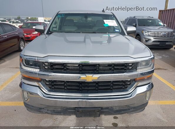 3GCPCREC4HG190695 2017 CHEVROLET SILVERADO Silver ხელსაწყოთა პანელის ხედი