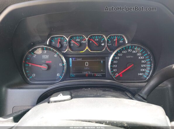 3GCPCREC4HG190695 2017 CHEVROLET SILVERADO Silver უკანა სავარძლების ხედი