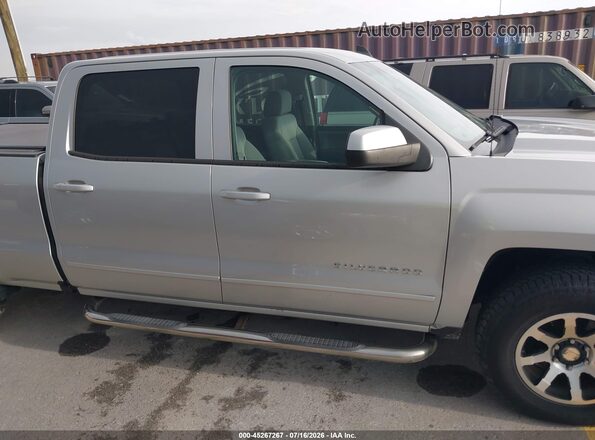 3GCPCREC4HG190695 2017 CHEVROLET SILVERADO Silver უკანა სალონის ხედი