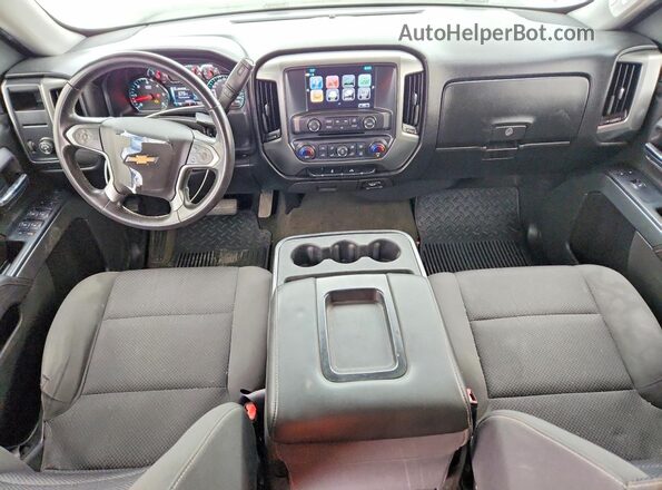 3GCPCREC4HG323648 2017 CHEVROLET SILVERADO White Widok deski rozdzielczej