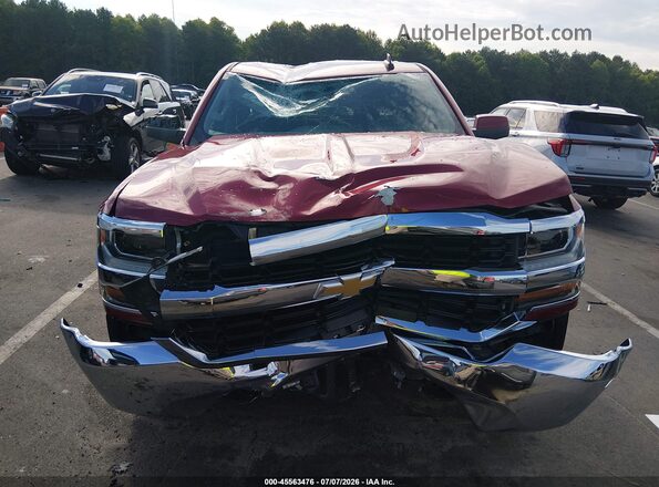 3GCPCREC4JG563689 2018 CHEVROLET SILVERADO Красный Вид щитка приборов