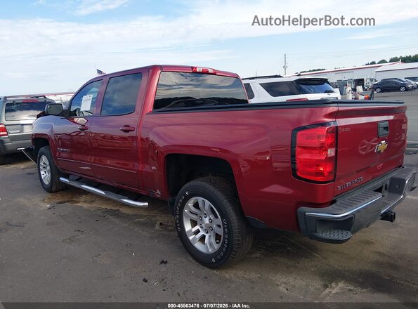 3GCPCREC4JG563689 2018 CHEVROLET SILVERADO Красный Задняя левая четверть