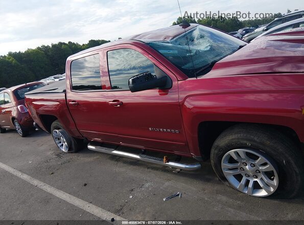 3GCPCREC4JG563689 2018 CHEVROLET SILVERADO Красный Вид задней части салона