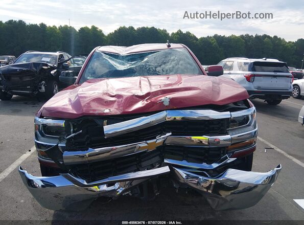 3GCPCREC4JG563689 2018 CHEVROLET SILVERADO Красный Вид спереди