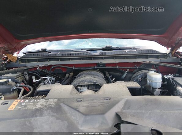 3GCPCREC4JG563689 2018 CHEVROLET SILVERADO Красный Вид сзади