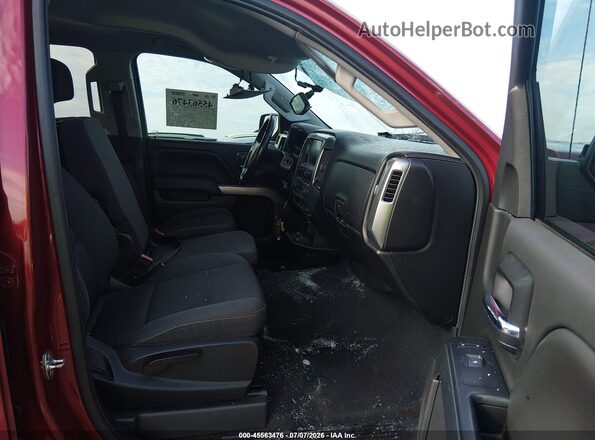 3GCPCREC4JG563689 2018 CHEVROLET SILVERADO Красный Вид салона спереди