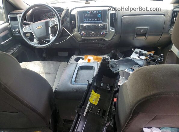 3GCPCREC4JG574191 2018 CHEVROLET SILVERADO Black Вид панелі приладів