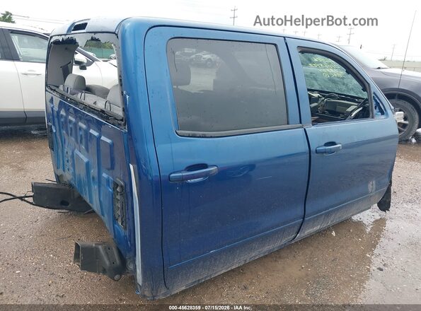 3GCPCREC5HG203504 2017 CHEVROLET SILVERADO Синий Задняя правая четверть