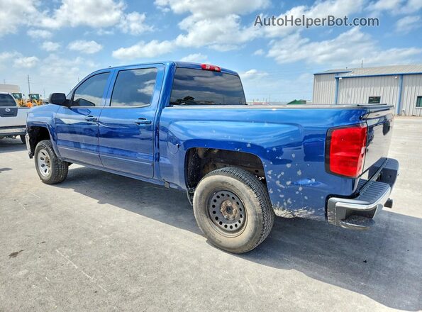 3GCPCREC5JG139552 2018 CHEVROLET SILVERADO Синий Задняя левая четверть