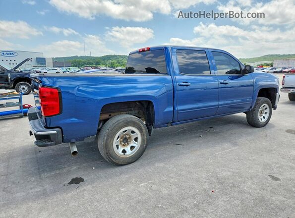 3GCPCREC5JG139552 2018 CHEVROLET SILVERADO Синий Задняя правая четверть