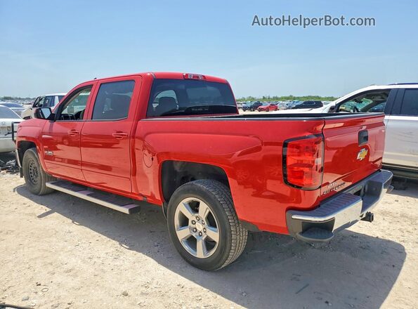 3GCPCREC5JG484838 2018 CHEVROLET SILVERADO Red Задня ліва чверть