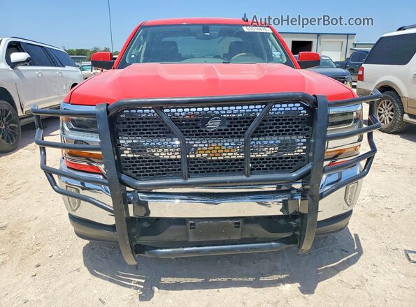 3GCPCREC5JG484838 2018 CHEVROLET SILVERADO Red Вид спереду