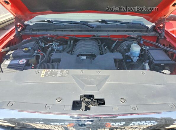3GCPCREC5JG484838 2018 CHEVROLET SILVERADO Red Вид задньої частини салону