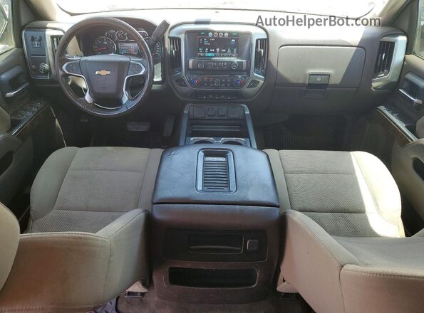 3GCPCREC6GG184881 2016 CHEVROLET SILVERADO White Вид панелі приладів