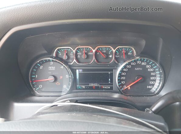 3GCPCREC6GG260647 2016 CHEVROLET SILVERADO Silver უკანა სავარძლების ხედი