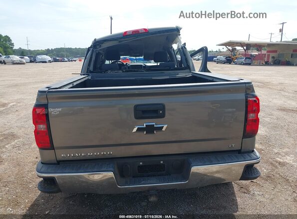 3GCPCREC6HG284870 2017 CHEVROLET SILVERADO Желто-коричневый Вид задней части салона